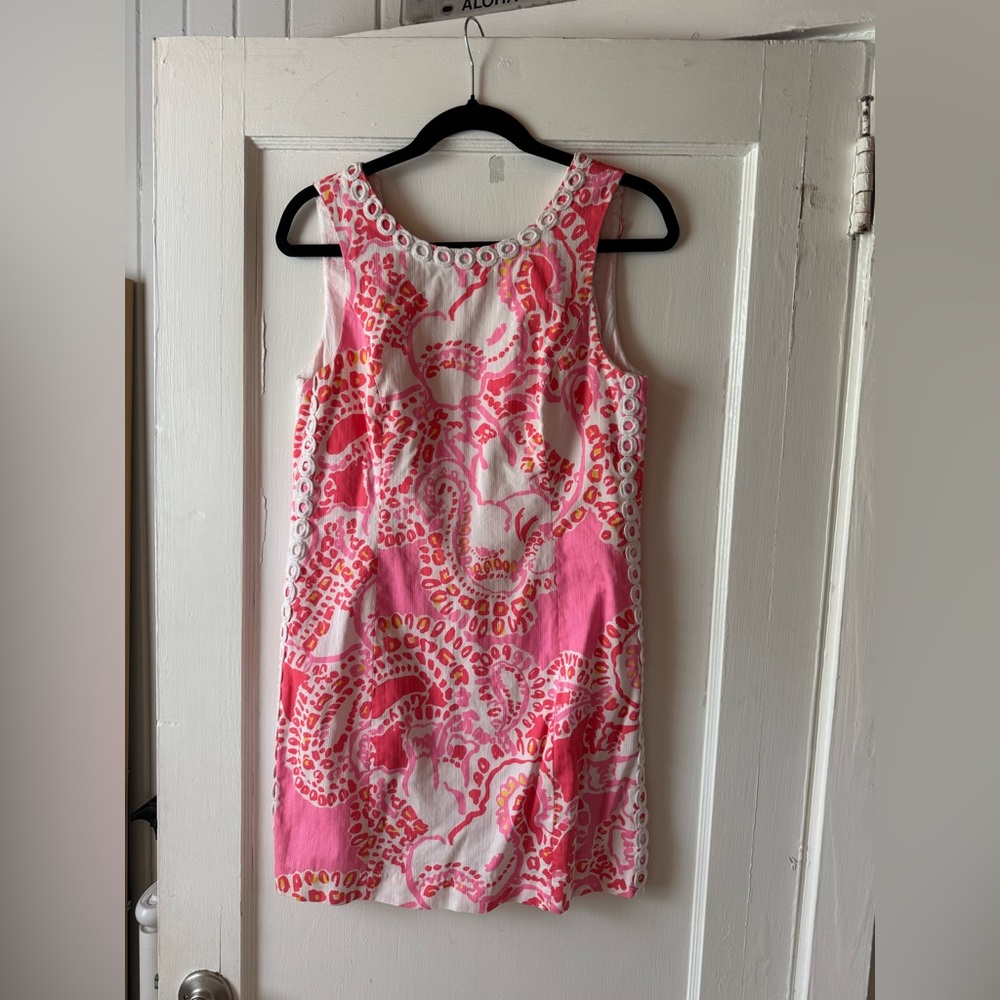Lilly Pulitzer Mila Shift Dress in Trunk in Love🌸🩷